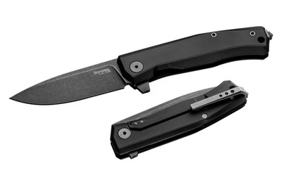 LionSteel Knives Myto Frame Lock MT01A BB Black M390 Black Aluminum - Image 1 of 3