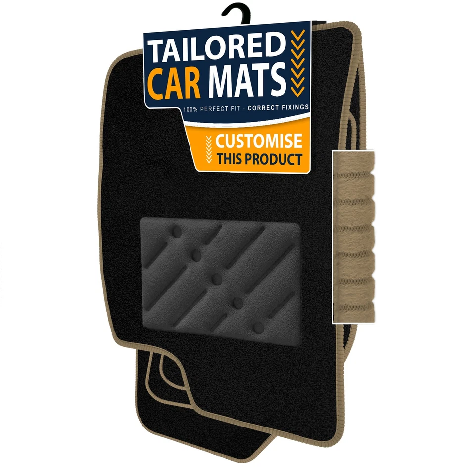 To fit Toyota Alphard 2002-2008 Car Mats Black Tailored (BRW) - Image 1 of 1