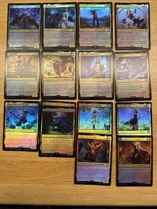 Mtg FIN Final Fantasy — Lot of 15 Unco Legendary Creatures FOIL —NM French - Picture 1 of 1