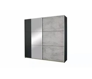 RAUCH LENNY SLIDING DOOR WARDROBE WITH MIRROR PANEL - LIMITED EDITION - Picture 1 of 6