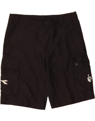 Pantalones Cortos de Carga DIADORA Para Hombre Pequeños W32 Negro Poliéster DF10 Foto 1 de 4
