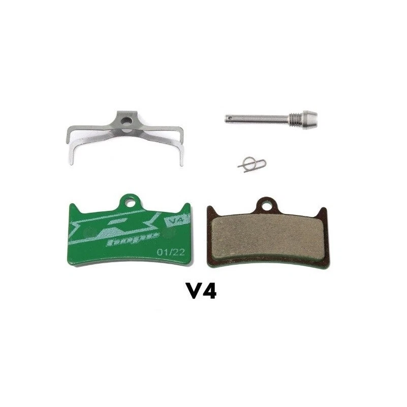 2x Hope V4 GR4 EVO TR4 EVO Disc Brake Pads Racing Compound Green (HBSP303G)