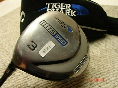 *Tiger Shark TS 960 #3 madera de calle con cubierta para la cabeza mano izquierda para mujer #H28 Foto 1 de 4