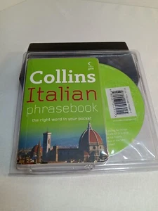 COLLINS ITALIAN PHRASEBOOK CD PACK: RIGHT WORD IN YOUR POCKET By Collins Gem - Picture 1 of 9