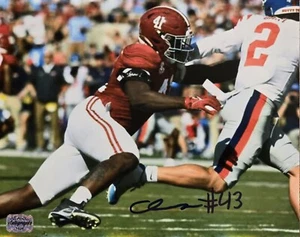 Chris Braswell Alabama Crimson Tide handsigniertes signed 8x10 Foto mit AAA COA - Bild 1 von 3