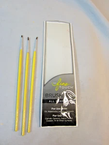  The Fine Touch Artist Brushes Assorted - Picture 1 of 1