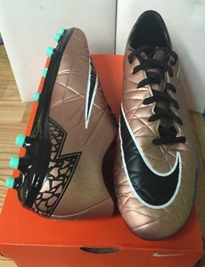 Nike HYPERVENOM PHELON II FG 749896-903 Mtlc Red Bronze Size 13 SOCCER CLEAT - Picture 1 of 8