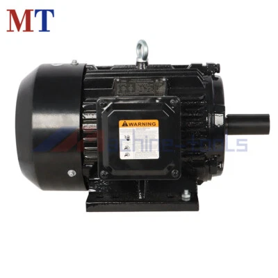 5HP Electric Motor 184T Frame TEFC 230/460 Volt Severe Duty 3 Phase 1800 RPM - Image 1 of 4