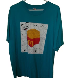Herren T-Shirt McDonalds Pommes Frites 2XL KOSTENLOSER VERSAND - Bild 1 von 4