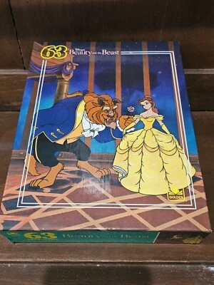 DE COLECCIÓN GOLDEN BEAUTY AND THE BESTIA 63 PIEZAS DISNEY NUEVO Y SIN ABRIR Foto 1 de 2