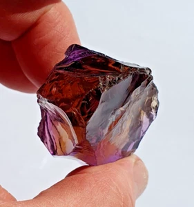 World class quality Ametrine facet rough from Bolivia...129.75 carat - Foto 1 di 10