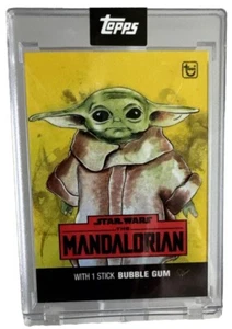 2022 Topps May the 4th GROGU by Brittney Palmer Star Wars The Mandalorian - Picture 1 of 2