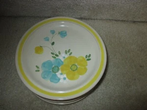 JI Stonecrest Andre Ponche 202 Happy 7" Plates Handpainted Korea-8 Plates - Picture 1 of 5