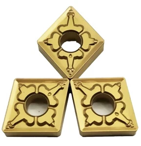 GBJ-CNC CNMG120408-TM GBJ251 CNMG432-TM Carbide Inserts For steel at 80 degrees - Picture 1 of 4