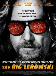 THE BIG LEBOWSKI Original Filmplakat gefaltet 53x40 Movie Poster FRERES COHEN - Bild 1 von 1
