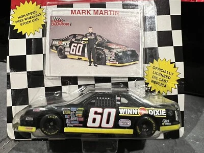 Coche diecast Mark Martin NASCAR #60 Winn-Dixie Racing Champions escala 1:43 Foto 1 de 3