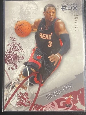 2006-07 Topps Luxury Box Dwayne Wade RED /499 #10 Miami Heat HOF - Image 1 of 3