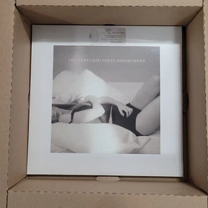 Taylor Swift The Tortured Poets Department LP Vinyl w/Bonus Track The Manuscript - Foto 1 di 2