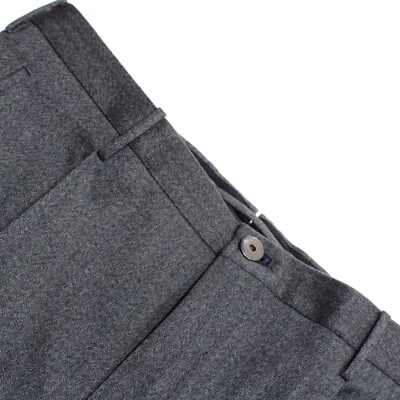 Incotex NWT Chinos / Casual Pants Size 50R (US 34) Tapered Fit Blue Melange - Image 1 of 4