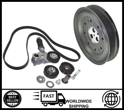 ADATTO PER FORD MONDEO MK3 2.0 2.2 TDDi TDCi [2000-2007] kit puleggia albero motore - Immagine 1 di 4