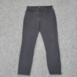 NYDJ Jeans Damen '12 schwarz verwittert Denim Tapered 30x28,5* - Bild 1 von 20