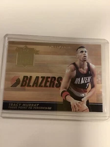 1994-95 FLEER (BKB) Tracy Murray SP "NBA LEAGUE LEADER" CHASE CARD #3 BLAZERS - Picture 1 of 2