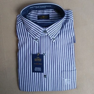 Club Room Men's The Estate Dress Shirt Size 16.5 32/33 Wrinkle Resistant NWT - Picture 1 of 10