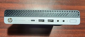 HP EliteDesk 705 G4 DM AMD Ryzen 5 PRO 2400GE 3,2 GHz 8 GB RAM 256 GB NVMe Win11Pro - Imagen 1 de 6