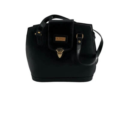 Винтажная черная наплечная сумка Sasha Collection - Изображение 1 из 4