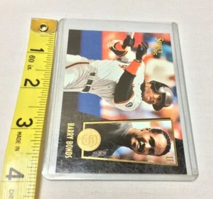 1995 Pinnacle Select  #46 Barry Bonds Tough Card Protector EUC!   - Picture 1 of 9