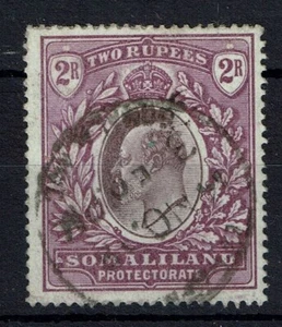 SOMALILAND SG42 1904 2r  DULL & BRIGHT PURPLE USED (d) - Picture 1 of 1