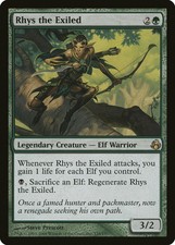 Rhys the Exiled Morningtide MINT Green Rare MAGIC THE GATHERING CARD ABUGames