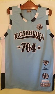 'VICTORIOUS' MEN"S BASKETBALL JERSEY NORTH CAROLINA (XXL) AREA CODE 704 - Picture 1 of 12