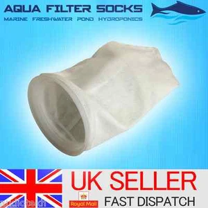 100/150/200 MICRON 7" INCH RING, 15" LONG FELT FILTER SOCK AQUARIUM MARINE SUMP - Picture 1 of 4