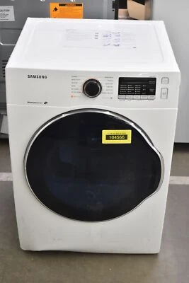 Samsung DV22K6800EW 24" White Front Load Electric Dryer NOB #104566  BFSALE - Image 1 of 4