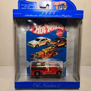 Hot Wheels 1998 30th Anniversary 1981 Old Number 5 Authentic Commemorative - Picture 1 of 1