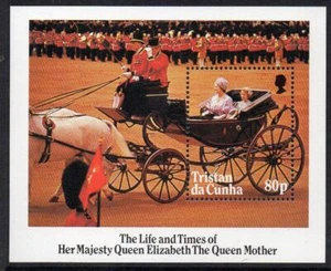 TRISTAN DA CUNHA POSTFRISCH 1985 Leben und Zeiten der Königinmutter - Bild 1 von 1