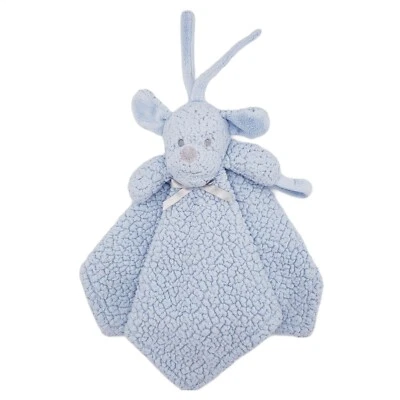 Mantas y más allá azul Sherpa conejito conejo bebé manta de seguridad Lovey Easter Foto 1 de 4