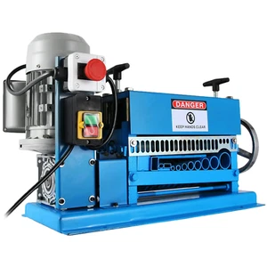 Wire Stripping Machine 0.06-1.5 Inch, 11 Channels, 10 Blades, Manual & Automatic - Picture 1 of 12