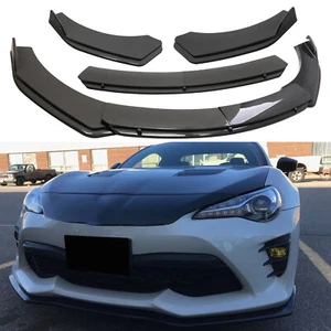 Kit de alerón divisor de labios de parachoques delantero de carbono para Toyota 86 GT-86 Scion FRS FR-S - Imagen 1 de 12