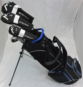 Mens Complete M3 Golf Set RH Clubs Driver Wood Hybrid Irons Putter Stand Bag RH - Picture 1 of 8