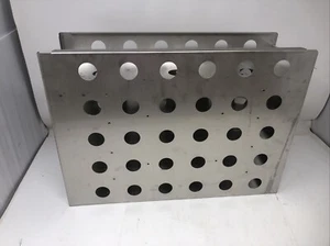 STAINLESS STEEL FREEZER RACKS FOR LABORATORY CRYOSTORAGE 17x12x5.5 - PREOWNED - Picture 1 of 3