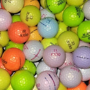 12 pelotas de golf XXIO colores y modelos surtidos 3A, 4A, 5A mezcla usadas AAA - AAAAA - Imagen 1 de 3