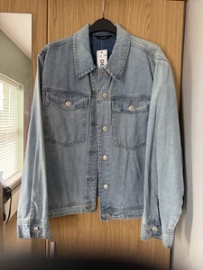 BNWT - Asda George Blue Denim Jacket - Size 20 - Picture 1 of 1