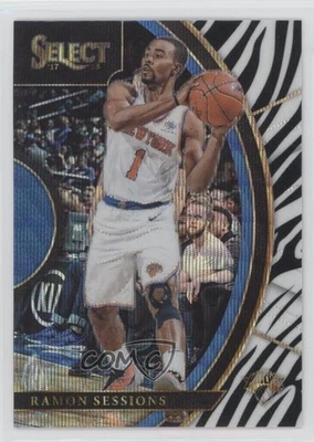 Panini Select Concourse Zebra Prizm Ramon Sessions #70 2017-18 Foto 1 de 2