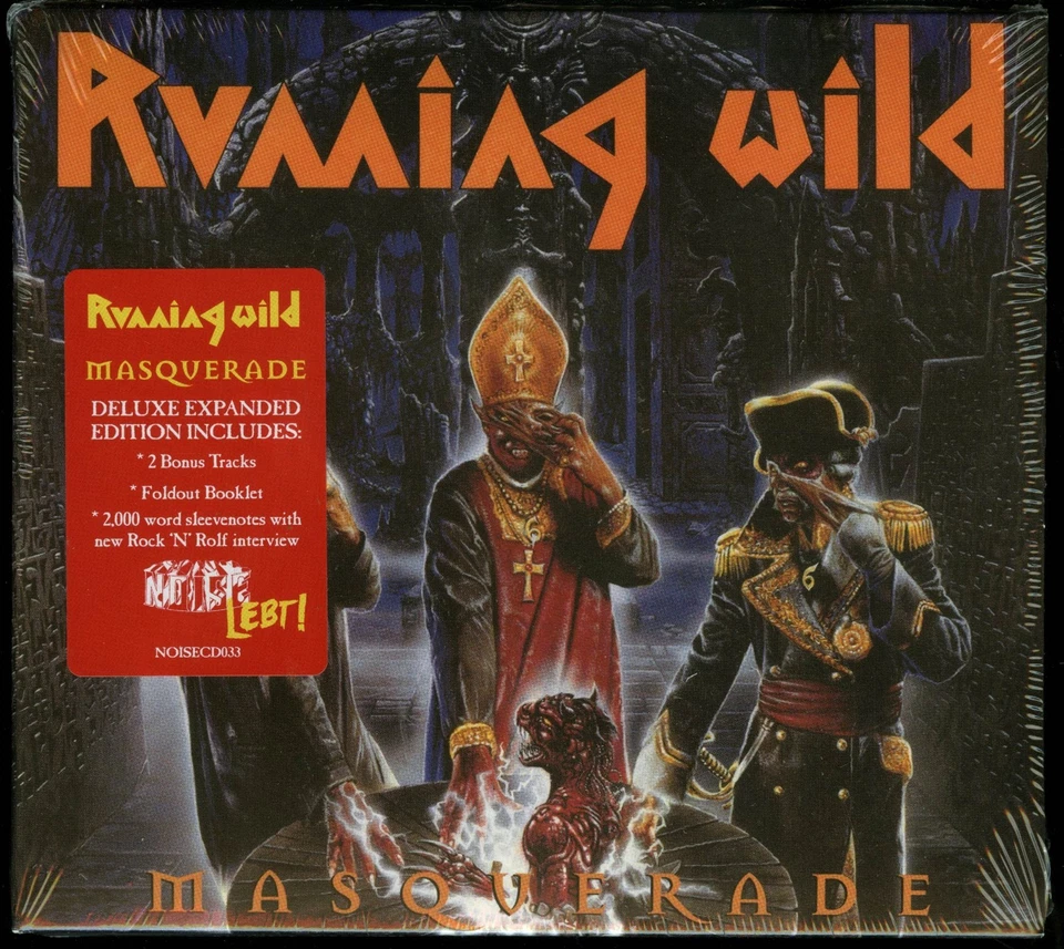 Running Wild Masquerade Deluxe Expanded Edition CD new - Image 1 of 2