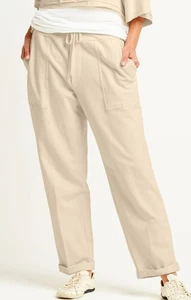 PLANET By Lauren G French Terry Luxury Sweatpants / Lounge pants in SAND Sz (1) - Picture 1 of 4