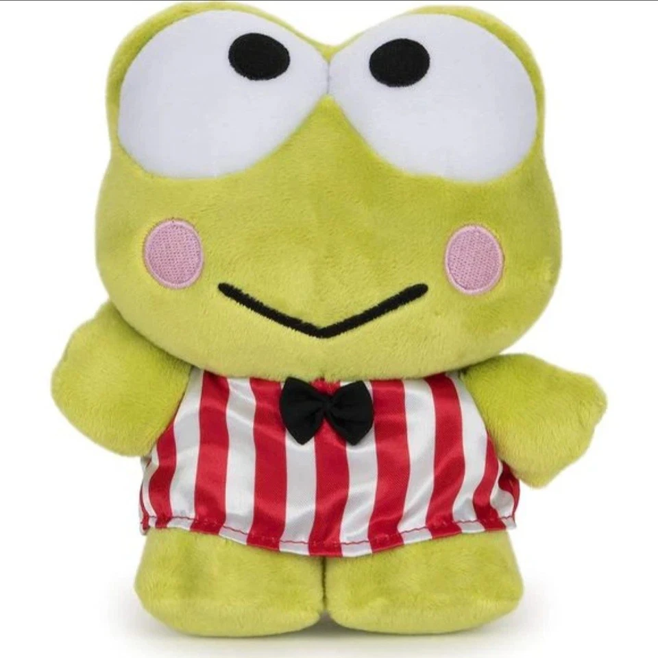 GUND Sanrio Hello Kitty Keroppi Plush Stuffed Animal 6"