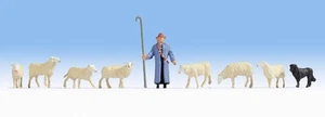 Noch 45748 Shepherd & Sheep Figure Set TT Scale - Picture 1 of 1