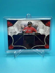 2025 Topps Tier One - Rafael Devers - Tier One Relic Purple /149 - Picture 1 of 3